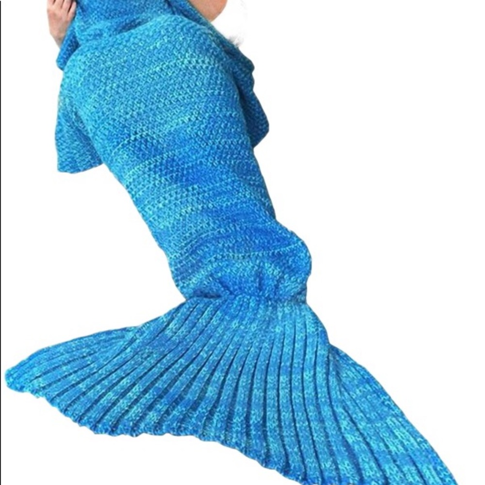Mermaid blanket fun and warmth pink or blue